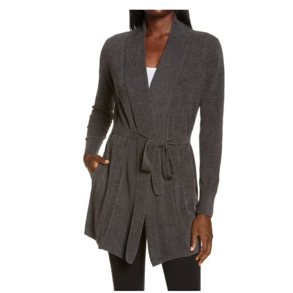 Barefoot Dreams Drape Rib Cardigan